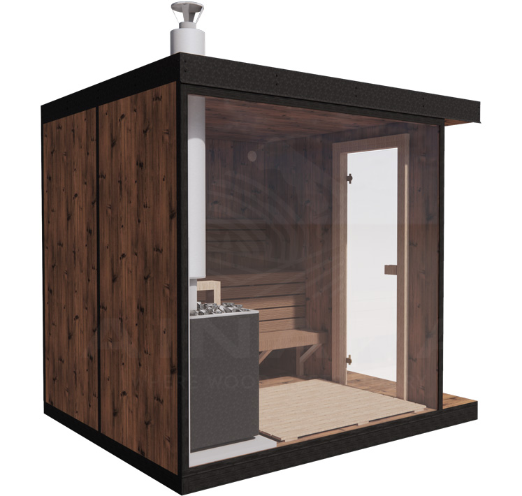 Sauna modułowa model Ainara A